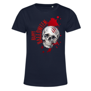 Polera Halloween calavera dama