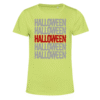 Polera Letras Halloween Dama