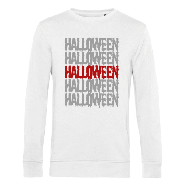 Polerón Letras Halloween B&C Inspire Crew Neck Unisex