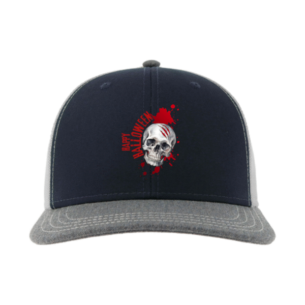 Jockey Trucker Halloween Calavera