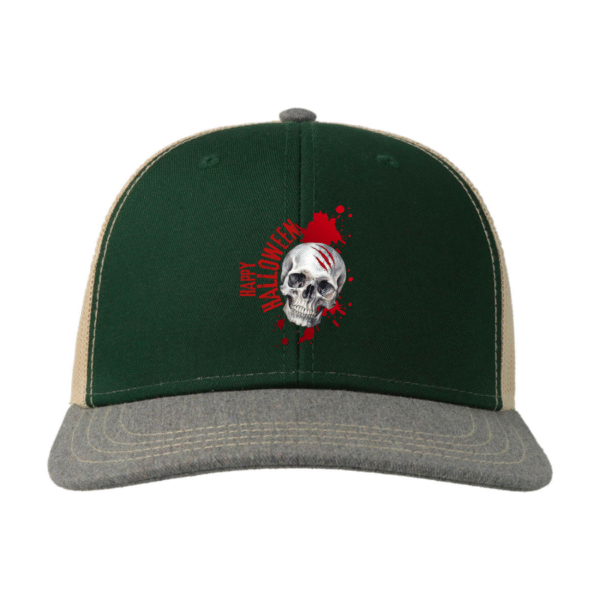 Jockey Trucker Halloween Calavera