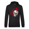 Polerón calavera de Halloween B&C Inspire HOODED UNISEX