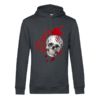 Polerón calavera de Halloween B&C Inspire HOODED UNISEX