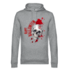 Polerón calavera de Halloween B&C Inspire HOODED UNISEX