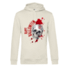 Polerón calavera de Halloween B&C Inspire HOODED UNISEX