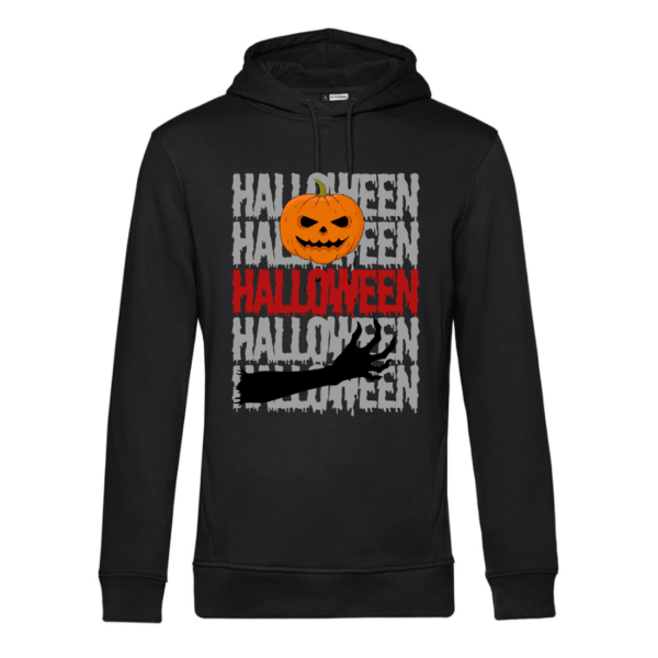 B&C Inspire HOODED UNISEX Halloween calabaza