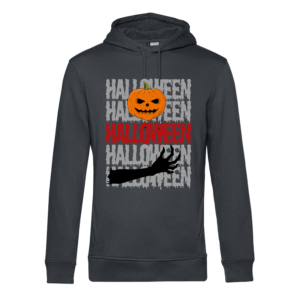 B&C Inspire HOODED UNISEX Halloween calabaza