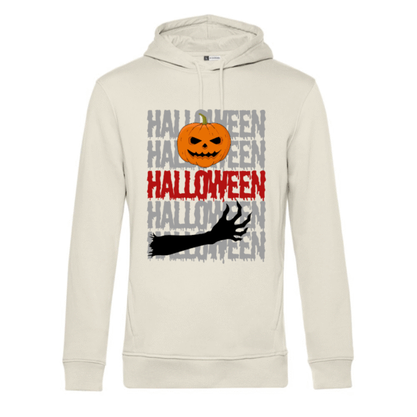B&C Inspire HOODED UNISEX Halloween calabaza