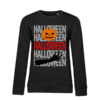 Poleron Halloween calabaza B&C Inspire Crew Neck Women