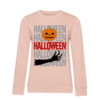 Poleron Halloween calabaza B&C Inspire Crew Neck Women