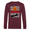 Poleron Halloween Calabaza B&C Inspire Crew Neck Unisex