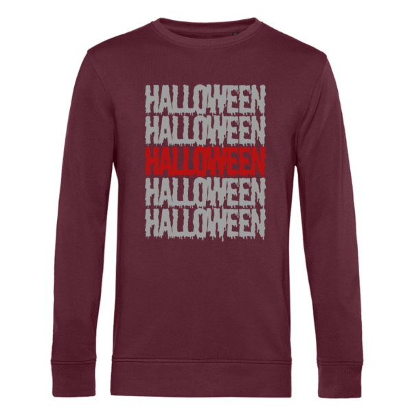 Polerón Letras Halloween B&C Inspire Crew Neck Unisex