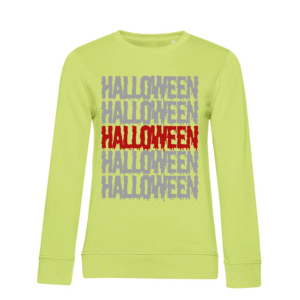 Polerón Letras Halloween B&C Inspire Crew Neck Women