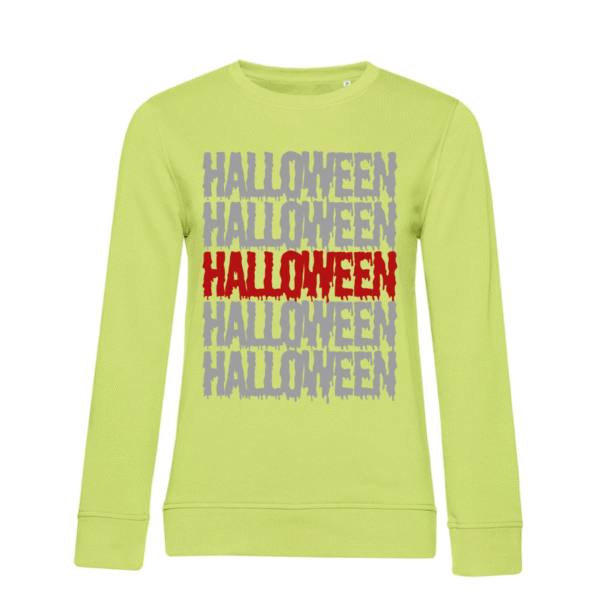 Polerón Letras Halloween B&C Inspire Crew Neck Women