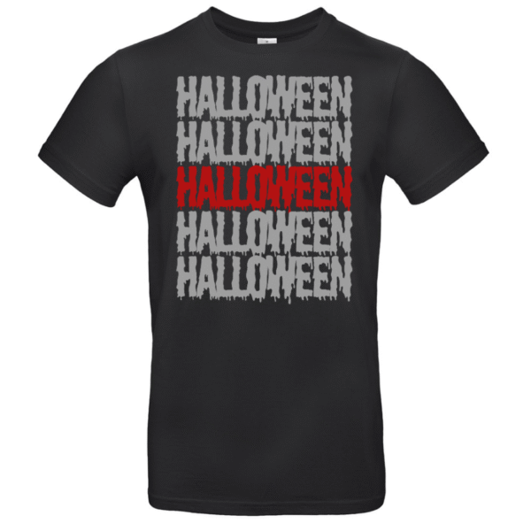 Polera B&C niño Letras Halloween