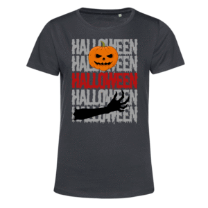 Polera Halloween calabaza Dama