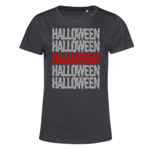 Polera Letras Halloween Dama