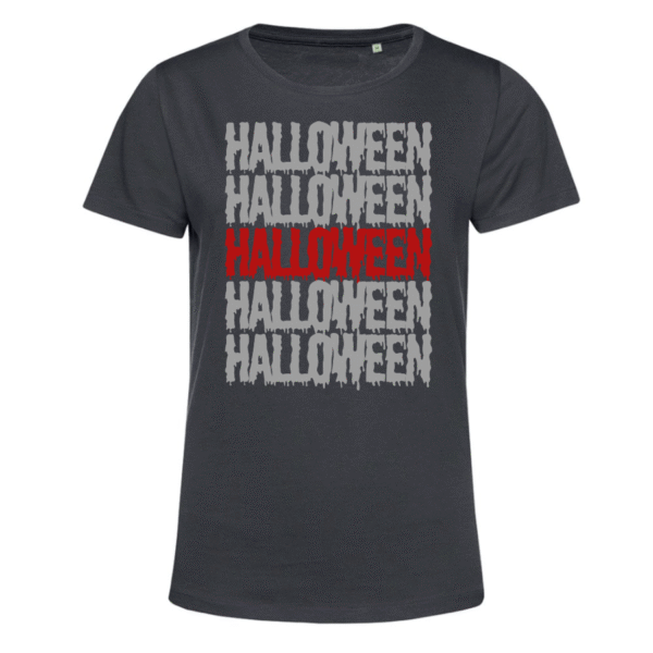 Polera Letras Halloween Dama