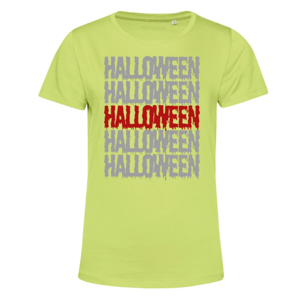 Polera Letras Halloween Dama